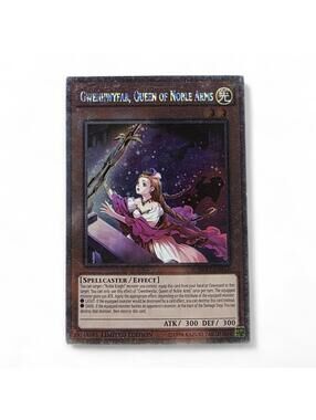 Gwenhwyfar Queen of Noble Arms 1st Edition Secret Rare Legacy of the Valiant LV